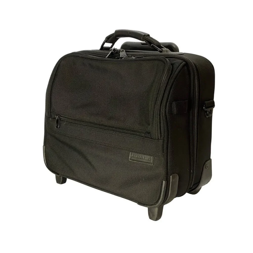 Briggs & Riley Baseline Rolling Cabin Bag Carry On Suitcase Black U114